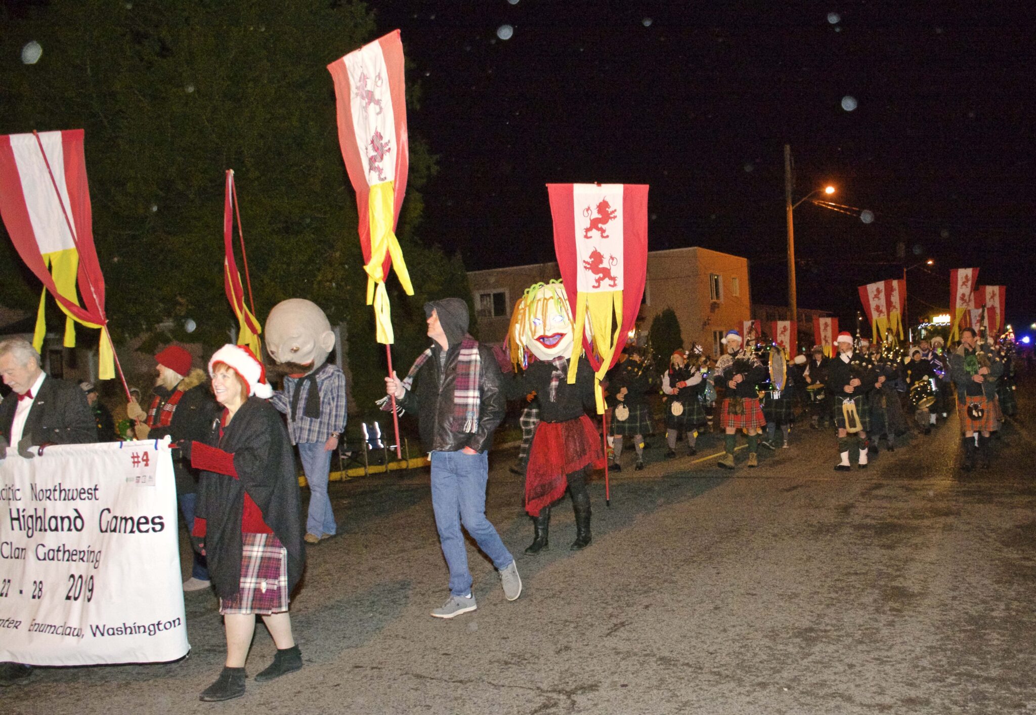 Enumclaw Christmas Parade Seattle Scottish Highland Games Association